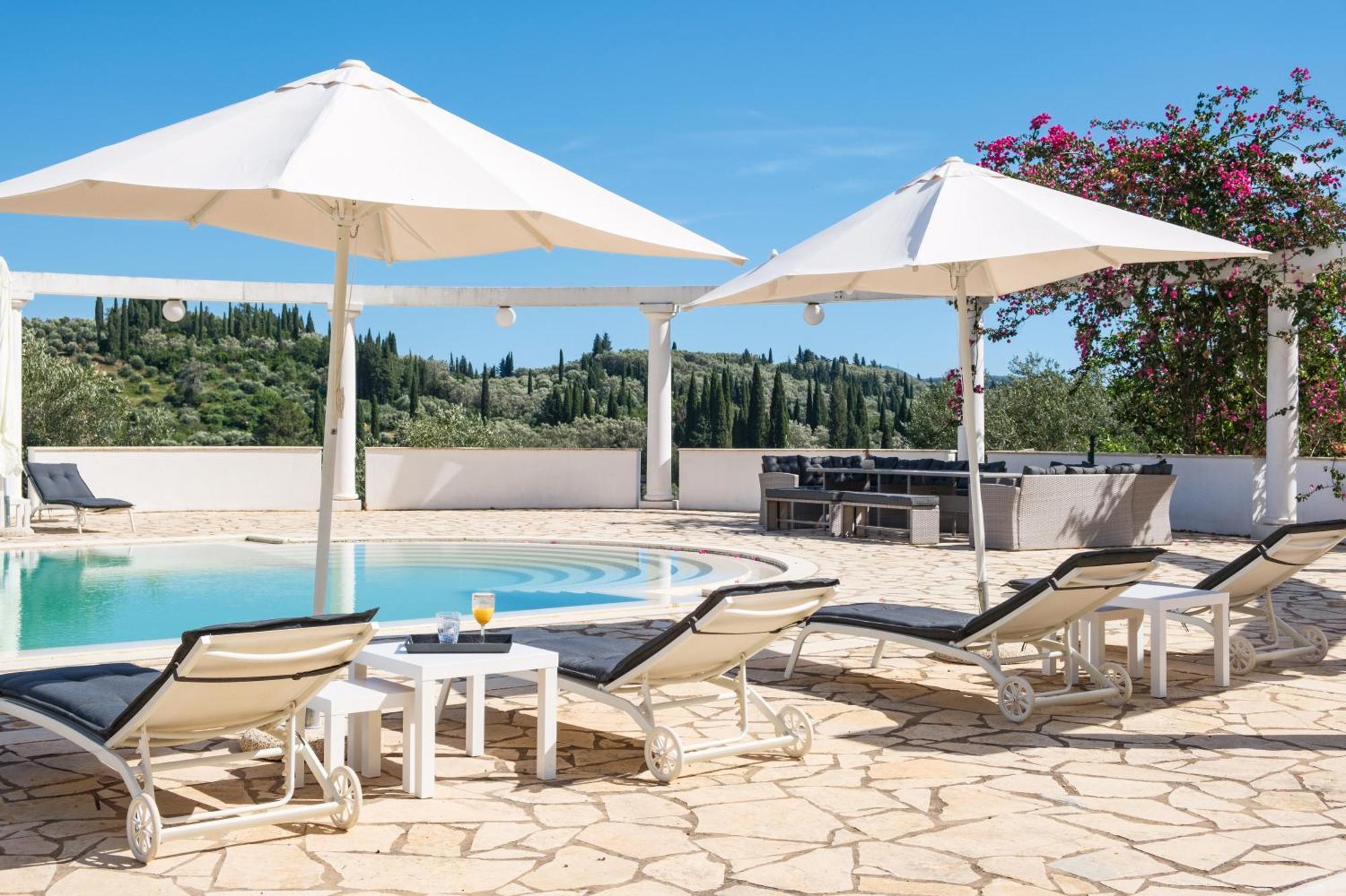 Cecilia Exclusive Villa Corfu Doukádes Exterior foto